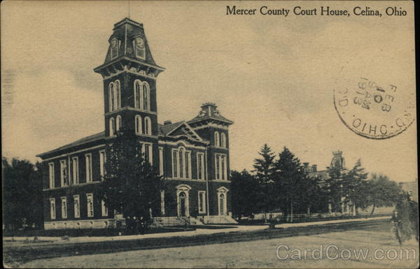 Mercer County Court House Celina Ohio