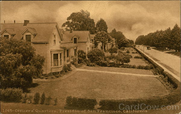 Officers' Quarters, Presidio San Francisco California