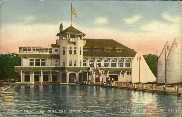 Detroit Yacht Club, Belle Isle Michigan