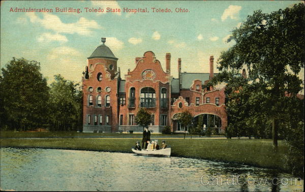 Administration Building Of The Toledo State Hospital Ohio