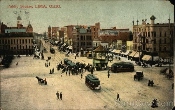 Public Square Lima Ohio