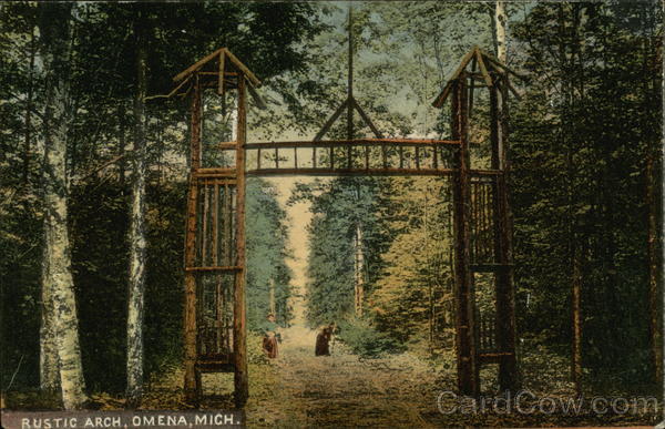 Rustic Arch Omena Michigan
