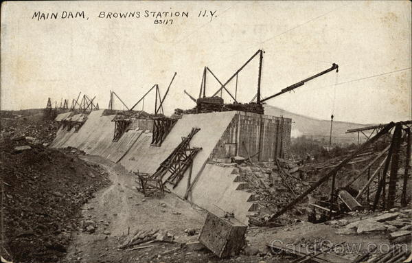 Main Dam Brown's Station New York