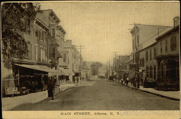 Main Street Athens New York