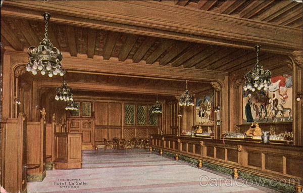 The Buffet, Hotel La Salle Chicago Illinois