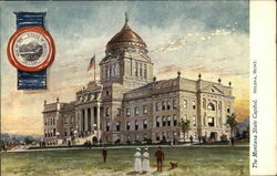 The Montana State Capitol Helena, MT Postcard 