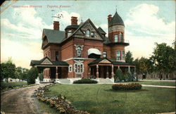 Governors Mansion Topeka, KS Postcard Postcard