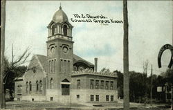 M. E. Church Council Grove, KS Postcard Postcard