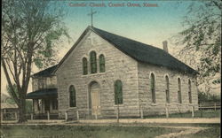 Catholic Church Postcard