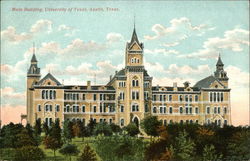 Main Building, University of Texas Austin, TX Postcard Postcard