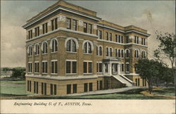 University of Texas - Engineering Building Postcard