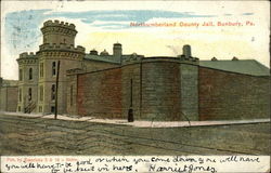 Northumberland County Jail Sunbury, PA Postcard Postcard