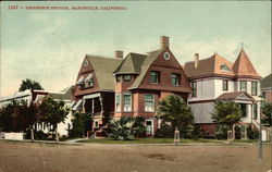 Residence Section Postcard