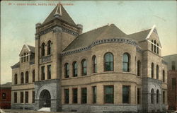 Court House Santa Cruz, CA Postcard Postcard