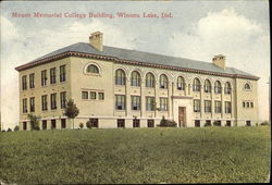 Mount Memorial College Building Postcard
