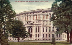 St. Mary of the Woods Postcard