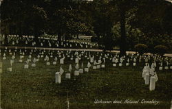 Unknown Dead, National Cemetery Postcard