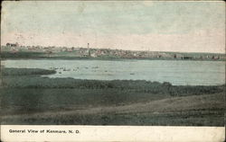 View of Town Kenmare, ND Postcard Postcard