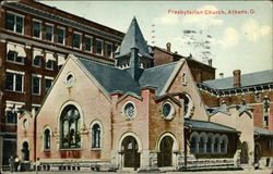 Presbyterian Church Athens, OH Postcard Postcard