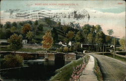 West Side Scene Postcard