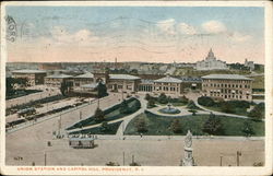Union Station and Capitol Hill Postcard