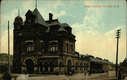 Union Station Saint John, NB Canada New Brunswick Postcard Postcard