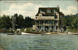 White Bear Yacht Club House Postcard