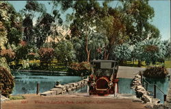 Winter in Eastlake Park Postcard