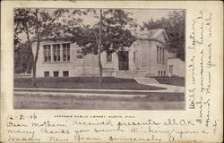 Carnegie Public Library Austin, MN Postcard Postcard