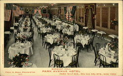 Park Avenue Hotel - Banquet Hall Postcard