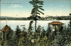 Scenic View From The Dock Postcard