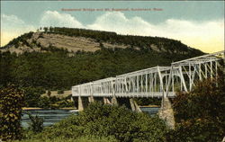 Sunderland Bridge and Mt. Sugarloaf Postcard