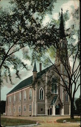 Methodist Episcopal Church East Weymouth, MA Postcard Postcard