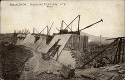 Main Dam Postcard