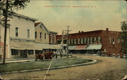 Corner of Main Street Postcard