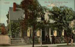 The Old Van Steenburgh House Kingston, NY Postcard Postcard