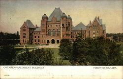 Ontario Parliament Buildings Postcard
