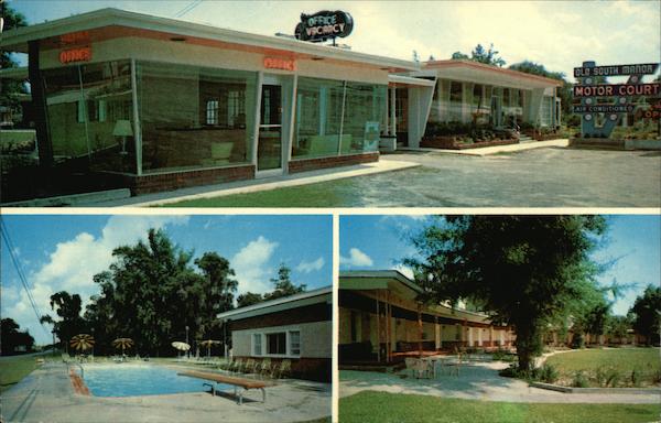 Old South Manor Motor Court and Restaurant Savannah Georgia