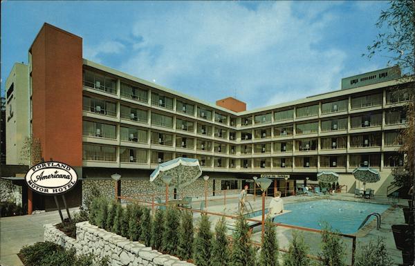 Americana Portland Motor Hotel Oregon
