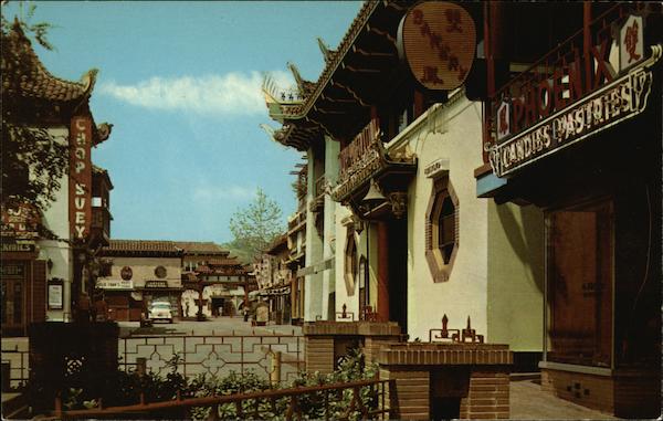 New Chinatown Los Angeles California
