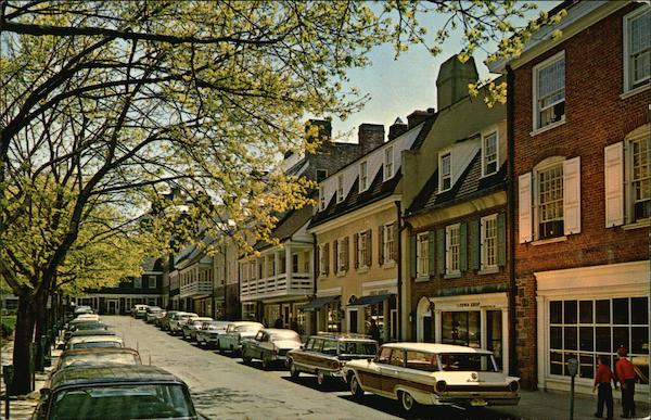 Palmer Square West Princeton New Jersey