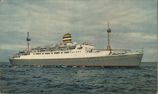S.S. Maasdam Holland-America Line Cruise Ships