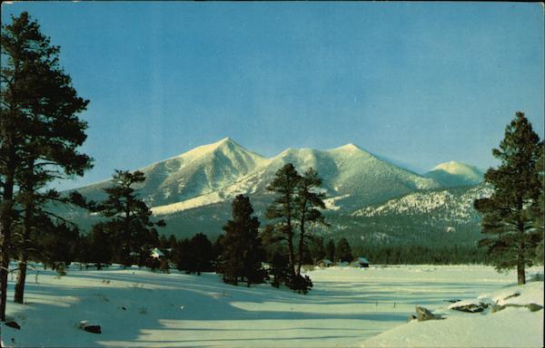 San Francisco Peaks near Flagstaff, Arizona