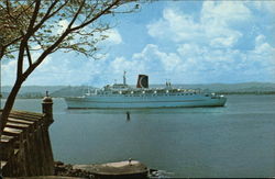 Panamanian tss Cruise Ships Postcard Postcard