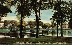 Catherine Island Albert Lea, MN Postcard Postcard