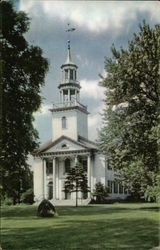 Congregational Church Akron, OH Postcard Postcard