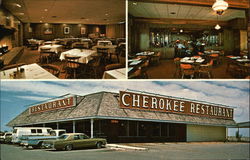 Cherokee Restaurant Postcard