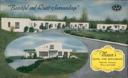 Mason's Motel and Restaurant Nashville, TN Postcard Postcard