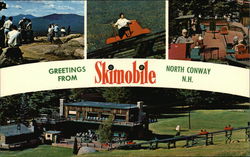 Skimobile Postcard