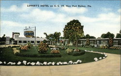 Lippert's Motel and Restaurant New Port Richey, FL Postcard Postcard